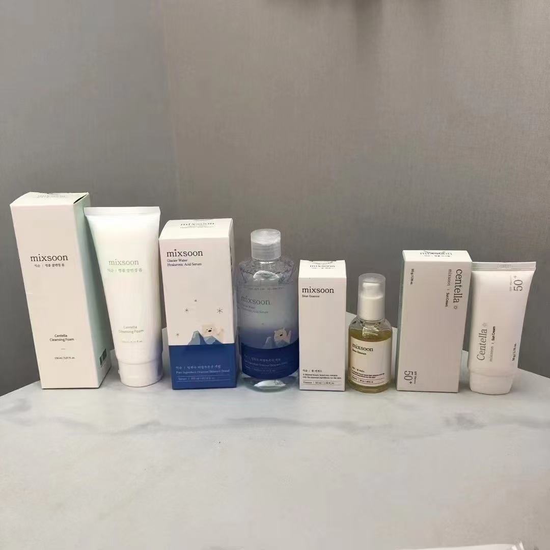 Luxury Skincare Brands - Koreanische Mixsoon Bohnen-Creme-Essenz Sonnencreme Centella Gesichtsreiniger
